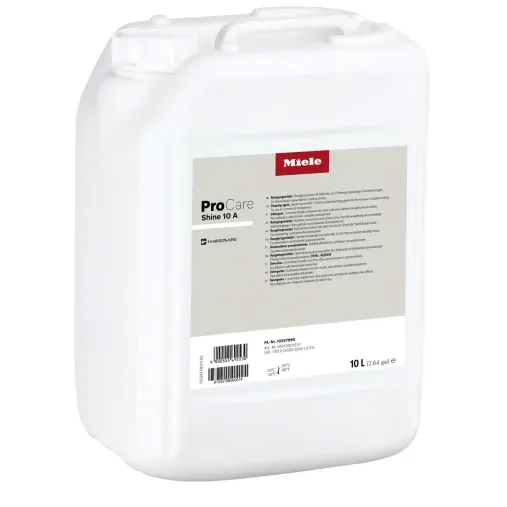 Miele ProCare Shine 10 A 10 Litres - Détergent professionnel pour lave-vaisselle Miele ProCare Shine 10 A 10 Litres - Détergent professionnel pour lave-vaisselle