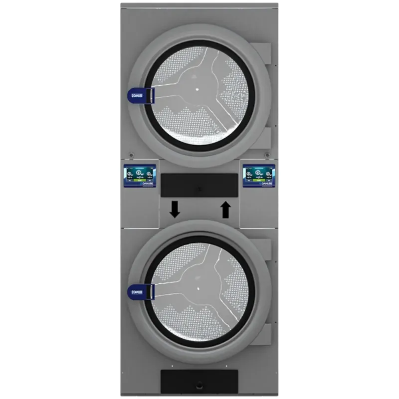 Séchoir professionnel double Danube STD Silver ET 2 en colonne de 2 x 14kg