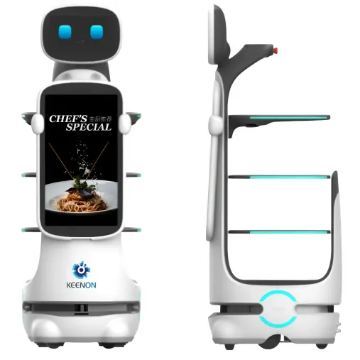 Keenon Dinerbot T10 - devant et côté