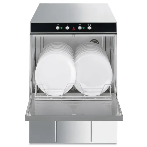 Smeg SPD500S - ouvert assiettes