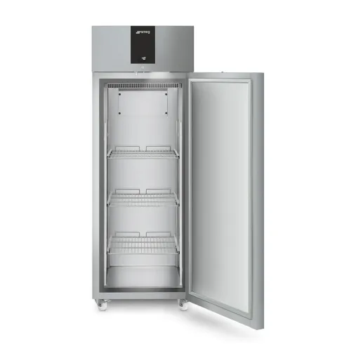 Smeg SPR07PDXR - ouvert de face avec des grilles
