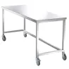 Sclessin 374.260 Table Mobile Inox Professionnelle 1 Plateau