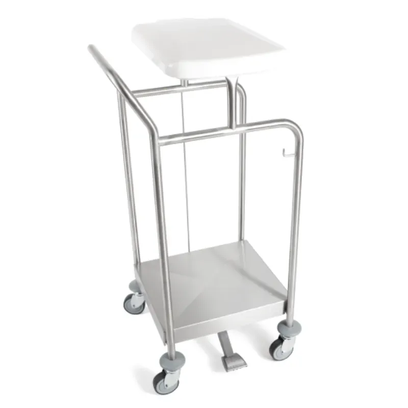 Sclessin 374.751S Chariot Porte-Sac 1 Sac Sans Couvercle Professionnel