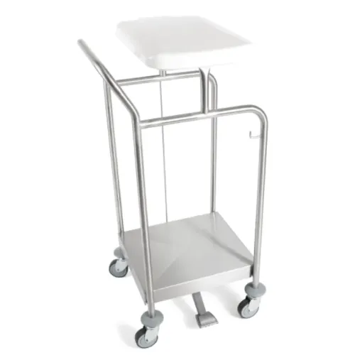 Sclessin 374.751S Chariot Porte-Sac 1 Sac Sans Couvercle Professionnel Sclessin 374.751S Chariot Porte-Sac 1 Sac Sans Couvercle Professionnel