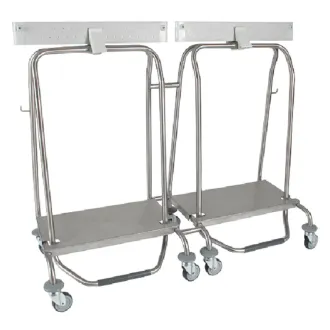 Sclessin 374.410SP Collecteur 2 Sacs Avec Poignée 70-120L Professionnel