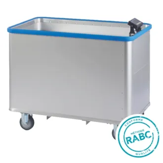 Sclessin 375.028PE Chariot à Fond Mobile Professionnel Avec Pesée