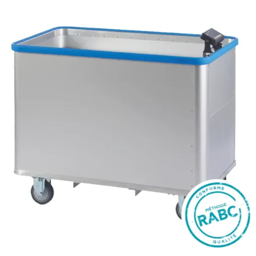 Sclessin 375.028PE Chariot à Fond Mobile Professionnel Avec Pesée Sclessin 375.028PE Chariot à Fond Mobile Professionnel Avec Pesée