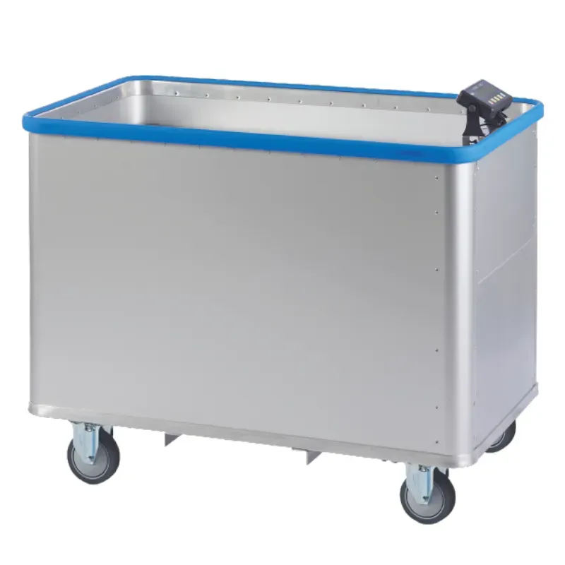 Sclessin Chariot à fond mobile avec pesée Professionnel 375.027DPE