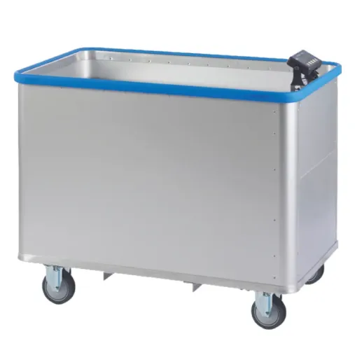 Sclessin Chariot à fond mobile avec pesée Professionnel 375.027DPE