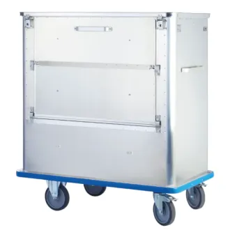 Sclessin 375.024UP Chariot Conteneur 880/3 Avec Pare-Chocs Professionnel