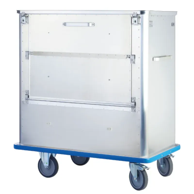 Sclessin 375.024UP Chariot Conteneur 880/3 Avec Pare-Chocs Professionnel