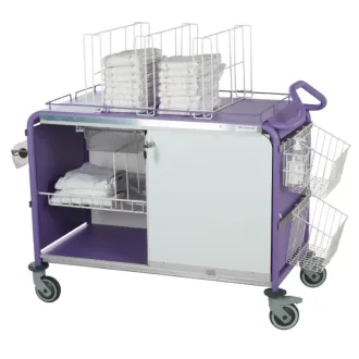 Sclessin 374.914C Chariot Nursing Violet Grand Modèle Professionnel