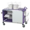 Sclessin 374.914C Chariot Nursing Violet Grand Modèle Professionnel