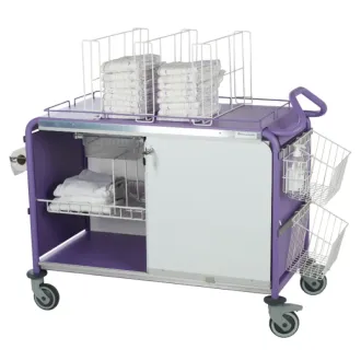 Sclessin 374.913C Chariot Nursing Violet Petit Modèle Professionnel