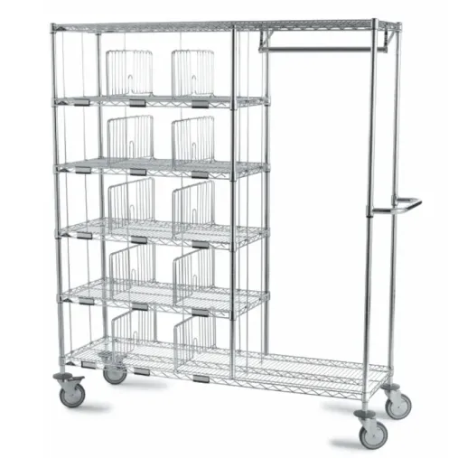 Sclessin 374.841 HYGIRACK Chariot 15 Casiers Professionnel Sclessin 374.841 HYGIRACK Chariot 15 Casiers Professionnel