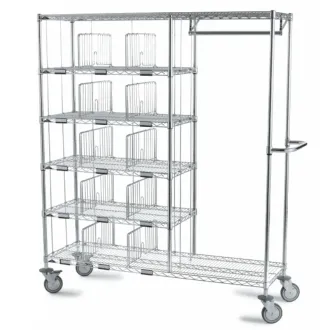 Sclessin 374.840 MANURACK Chariot 10 Casiers Professionnel