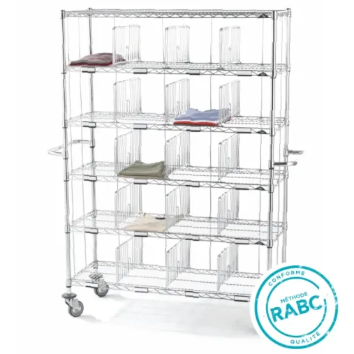 Sclessin 374.837 MANURACK Chariot 25 casiers Professionnel Sclessin 374.837 MANURACK Chariot 25 casiers Professionnel