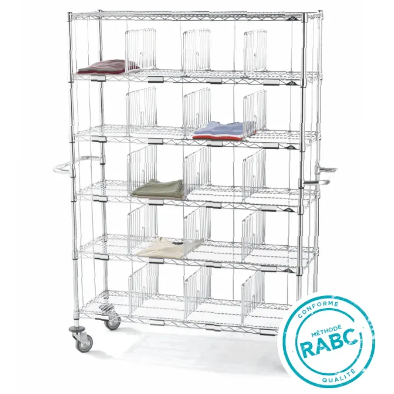 Sclessin 374.833 MANURACK Chariot 15 Casiers Professionnel