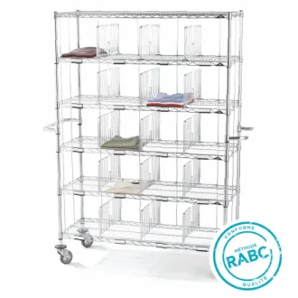 Sclessin 374.832 MANURACK Chariot 12 Casiers Professionnel