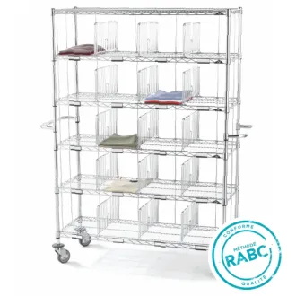 Sclessin 374.831 MANURACK Chariot 10 Casiers Professionnel