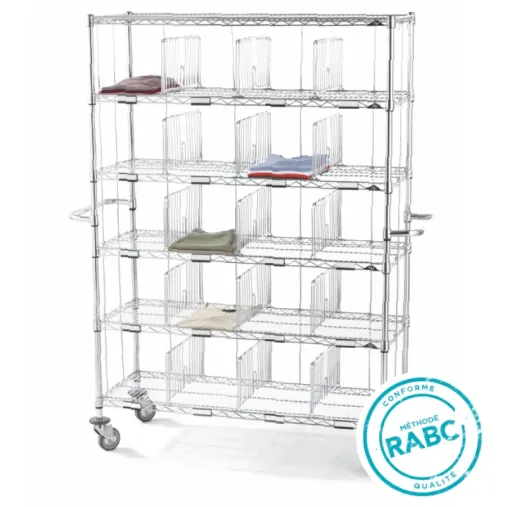 Sclessin 374.831 MANURACK Chariot 10 Casiers Professionnel Sclessin 374.831 MANURACK Chariot 10 Casiers Professionnel