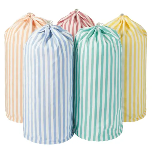Sclessin Sac à Linge Rayé Rouge Professionnel Sclessin Sac à Linge Rayé Rouge Professionnel