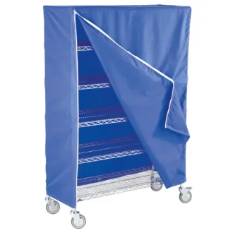 Sclessin Housse Professionnelle Bleue pour 8-10 Casiers