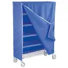 Sclessin Housse Professionnelle Bleue pour 8-10 Casiers