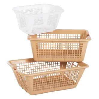 Sclessin Corbeille à Linge Modèle Moyen Sable Professionnelle