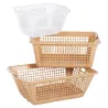 Sclessin Corbeille à Linge Modèle Moyen Blanc Professionnelle