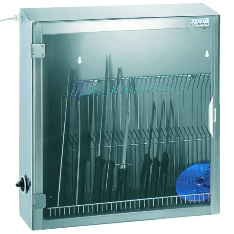 Tournus armoire de stérilisation 25 couteaux avec grille en fil inox