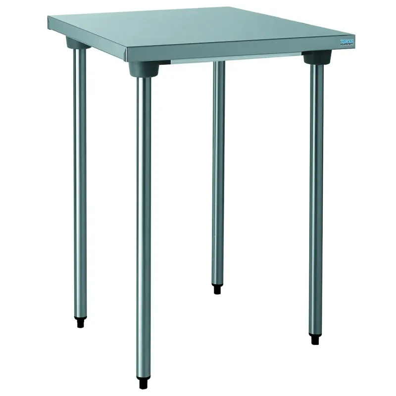 Tournus table inox CHR centrale 700x700mm