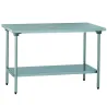 Tournus table inox CHR centrale 2000x700mm