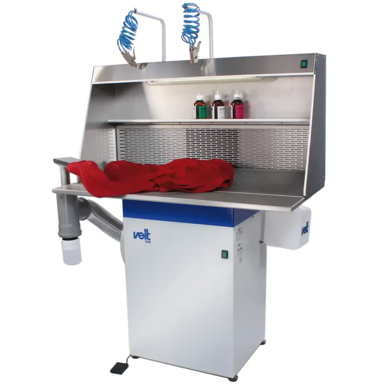 Veit 7406 Cabine de Pré-Détachage avec bras de détachage 230V/50Hz