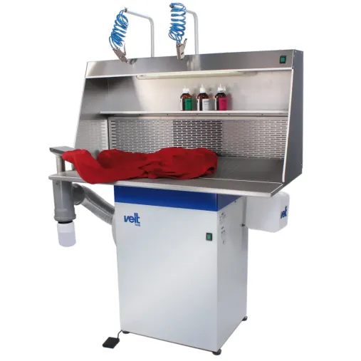 Veit 7406 Cabine de Pré-Détachage avec bras de détachage 230V/50Hz