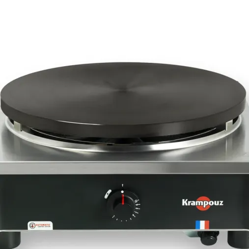 Krampouz Crêpière gaz Confort - thermostatique | Précision et performance pro