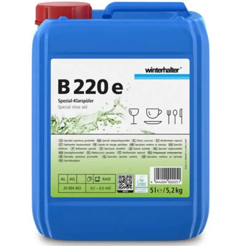 Winterhalter 220 e Liquide de rinçage spécifique 5 l