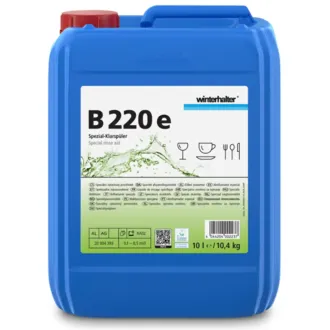 Winterhalter 220 e Liquide de rinçage spécifique 10 l