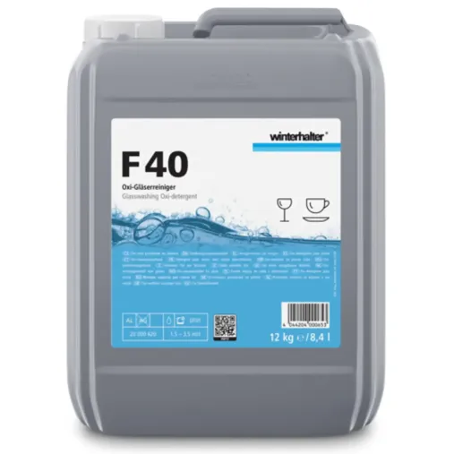Winterhalter F 40 Détergent pour verres avec action blanchissante 8,4l