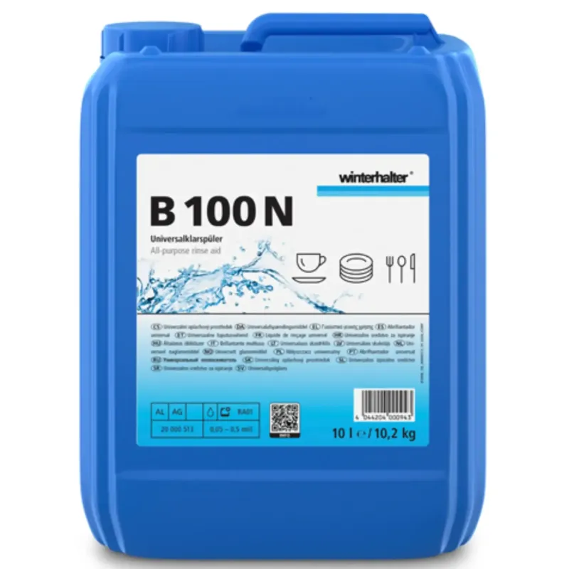 Winterhalter B 100 N Liquide de rinçage universel 10l