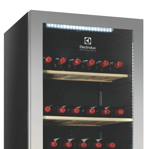 Electrolux Cave à vin Porte vitrée 170 bouteilles en inox 9EXT720011