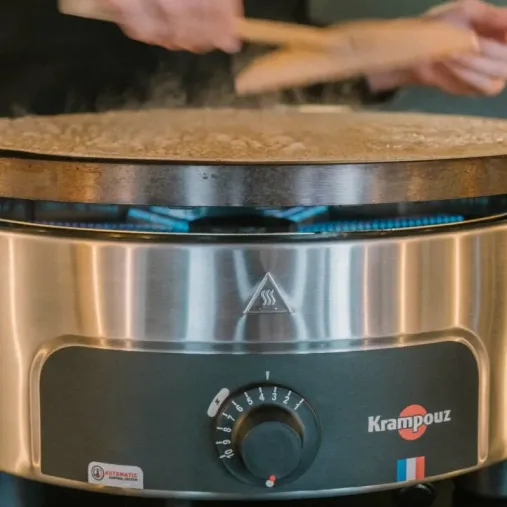 Krampouz Crêpière gaz Confort - thermostatique Ø 40 cm