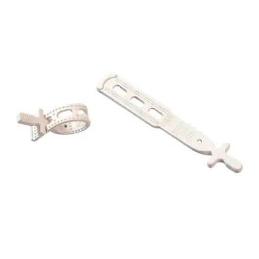 Sclessin Attache Caoutchouc Blanche Professionnelle