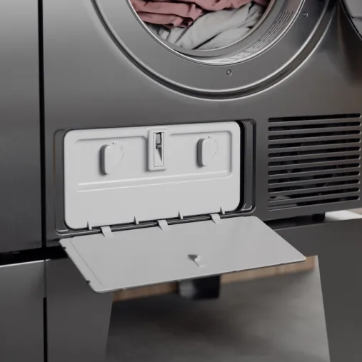 Sèche-linge semi-professionnel Asko TDC1772 Condensation - Porte condenseur