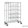 Ariane CRY20P-1 - Chariot blanchisserie professionnelle d'affectation du linge propre 20 résidents  avec penderie