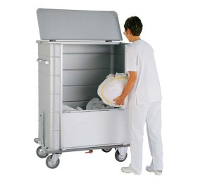 Ariane 2050 ON 191 C1 - Chariot blanchisserie professionnelle Linge Sale de 1000L