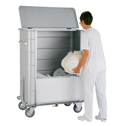 Ariane 2050 ON 191 C1 - Chariot blanchisserie professionnelle Linge Sale de 1000L