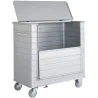 Ariane 4500 ON 001 C1 - Chariot blanchisserie professionnelle Linge Sale de 1000L
