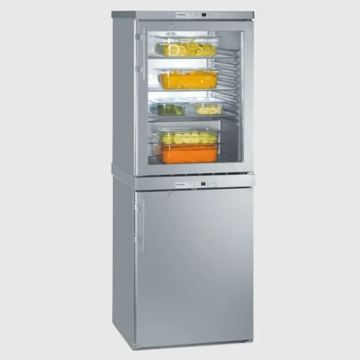 Liebherr Cadre de Superposition Inox en Situation