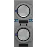 Séchoir professionnel double Danube STD Silver ET 2 en colonne de 2 x 11kg